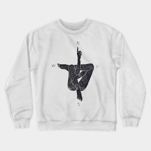 Compass Crewneck Sweatshirt by hitext